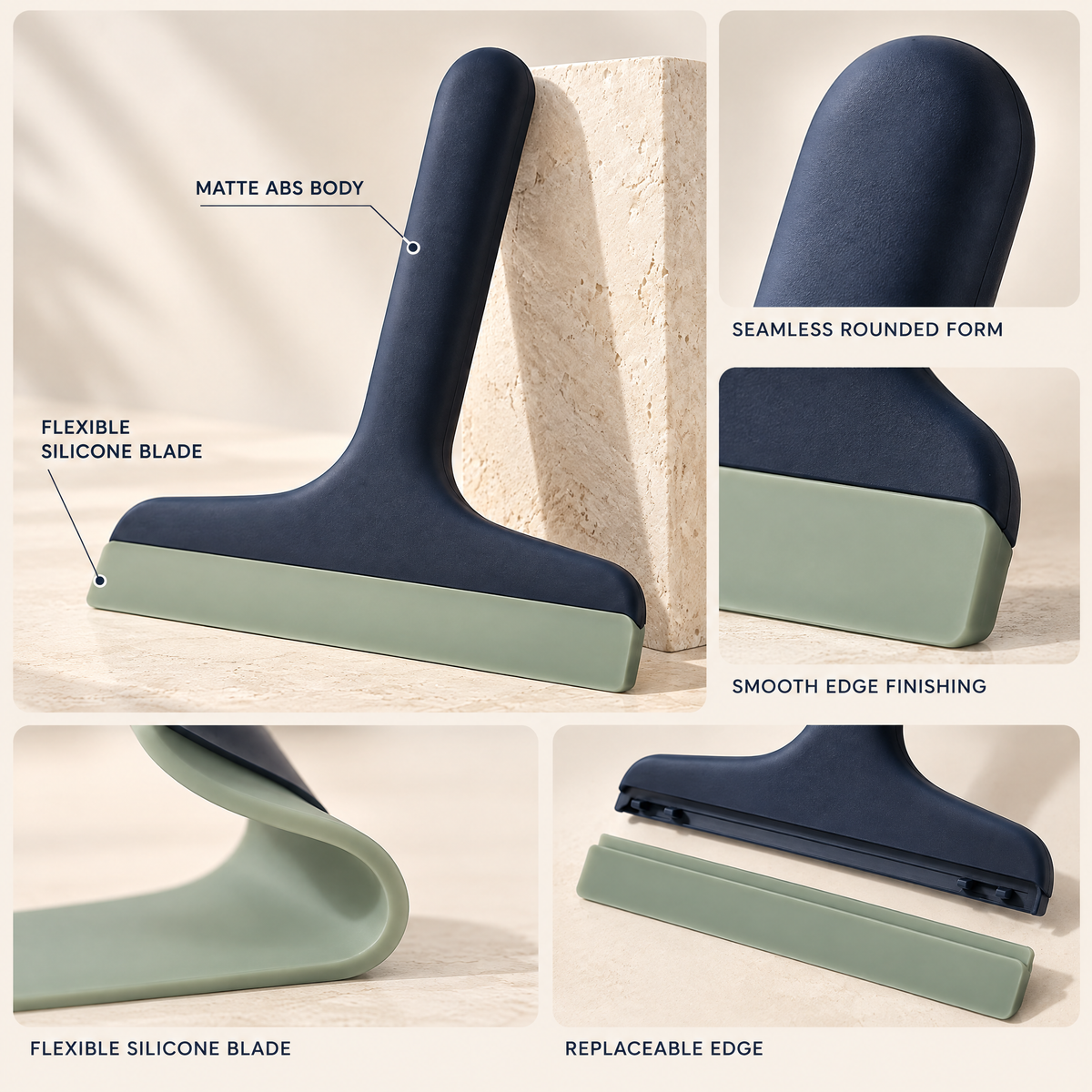 Norelcrest™ Compact Covered Cleaning Brush