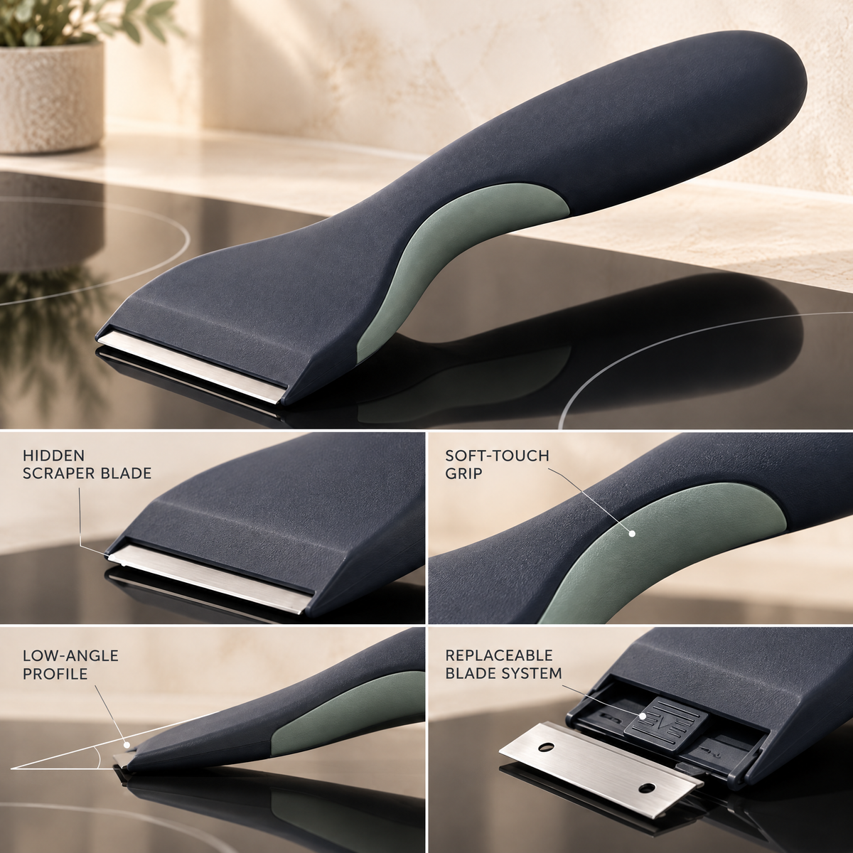Norelcrest™ Ergonomic Kitchen Scrub Brush